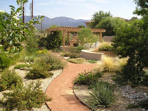 Desert Landscape Backyard
 Landscaping in Albuquerque Landscaping Network