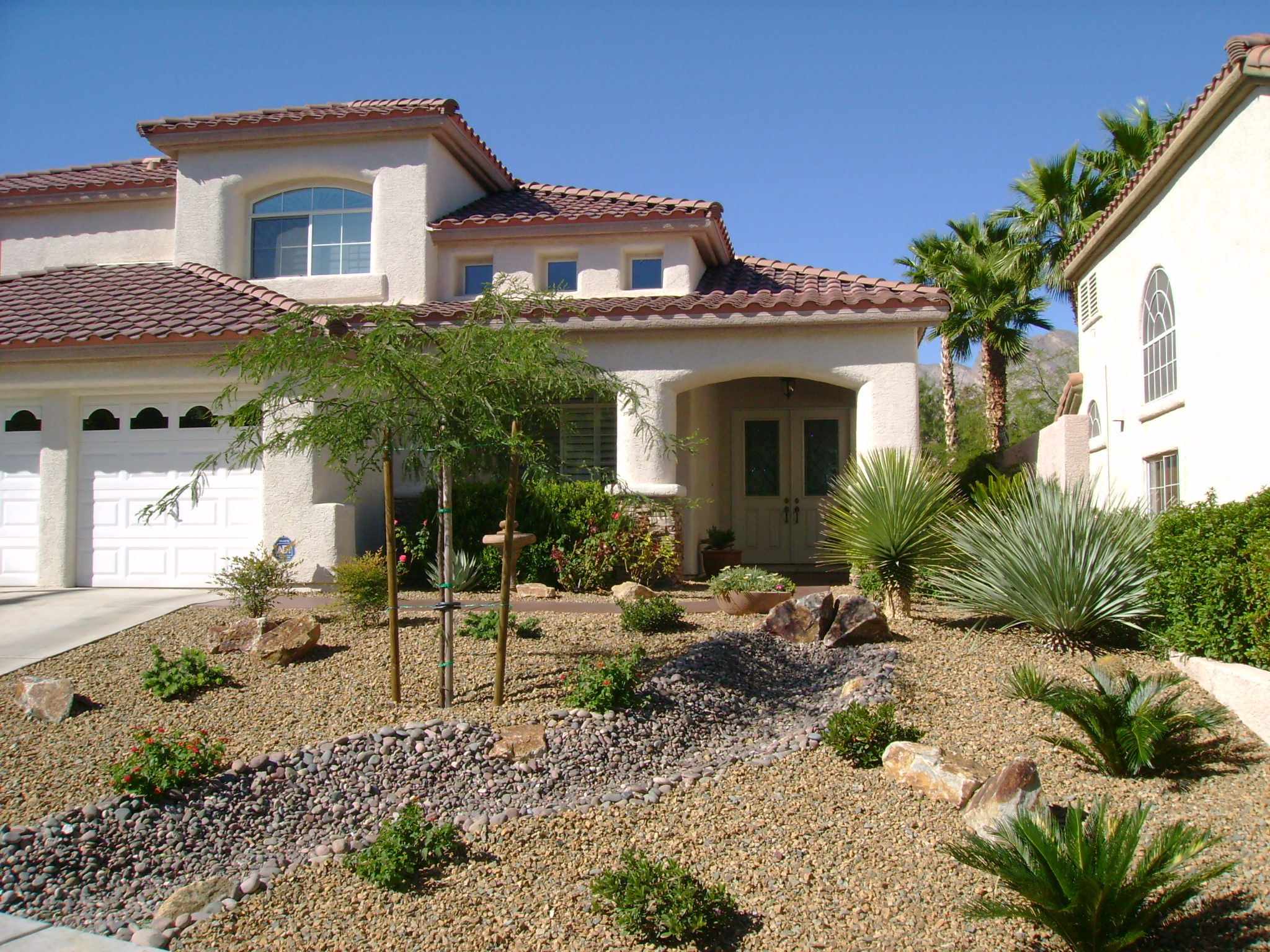 Desert Landscape Front Yards
 Awesome Desert Landscaping Ideas with Lovely Desert Plants