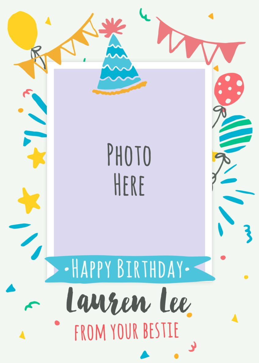 Design A Birthday Card
 Birthday Greeting Card Design 1