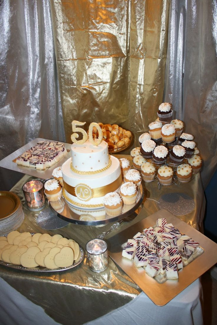 Dessert Table Ideas For 50 Th Birthday
 17 Best images about Mom 50th bday on Pinterest
