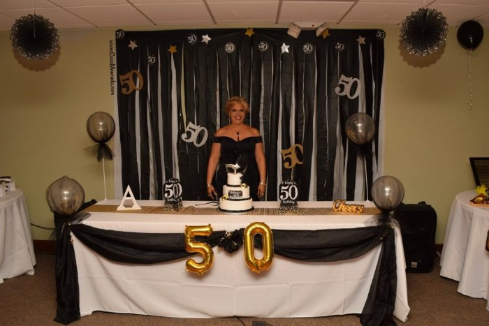 Dessert Table Ideas For 50 Th Birthday
 1001 50th Birthday Party Ideas for Meeting Your Half a