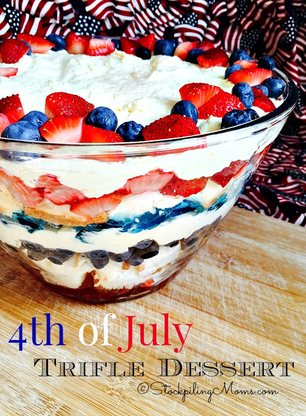Desserts For 4Th Of July Party
 Patriotic Trifle Recipe