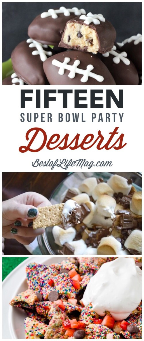 Desserts For Super Bowl Party
 The Ultimate Super Bowl Food Ideas List 165 Recipes