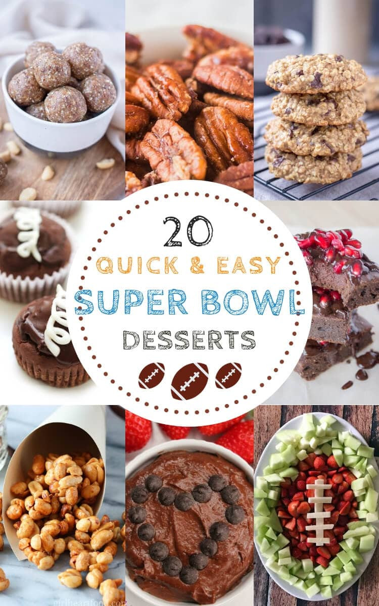 Desserts For Super Bowl Party
 20 Healthy Super Bowl Desserts Natalie s Health