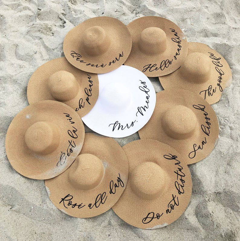 Destination Bachelorette Party Ideas Winery And Beach
 Bachelorette Party Hats Bachelorette Party Gift Beach