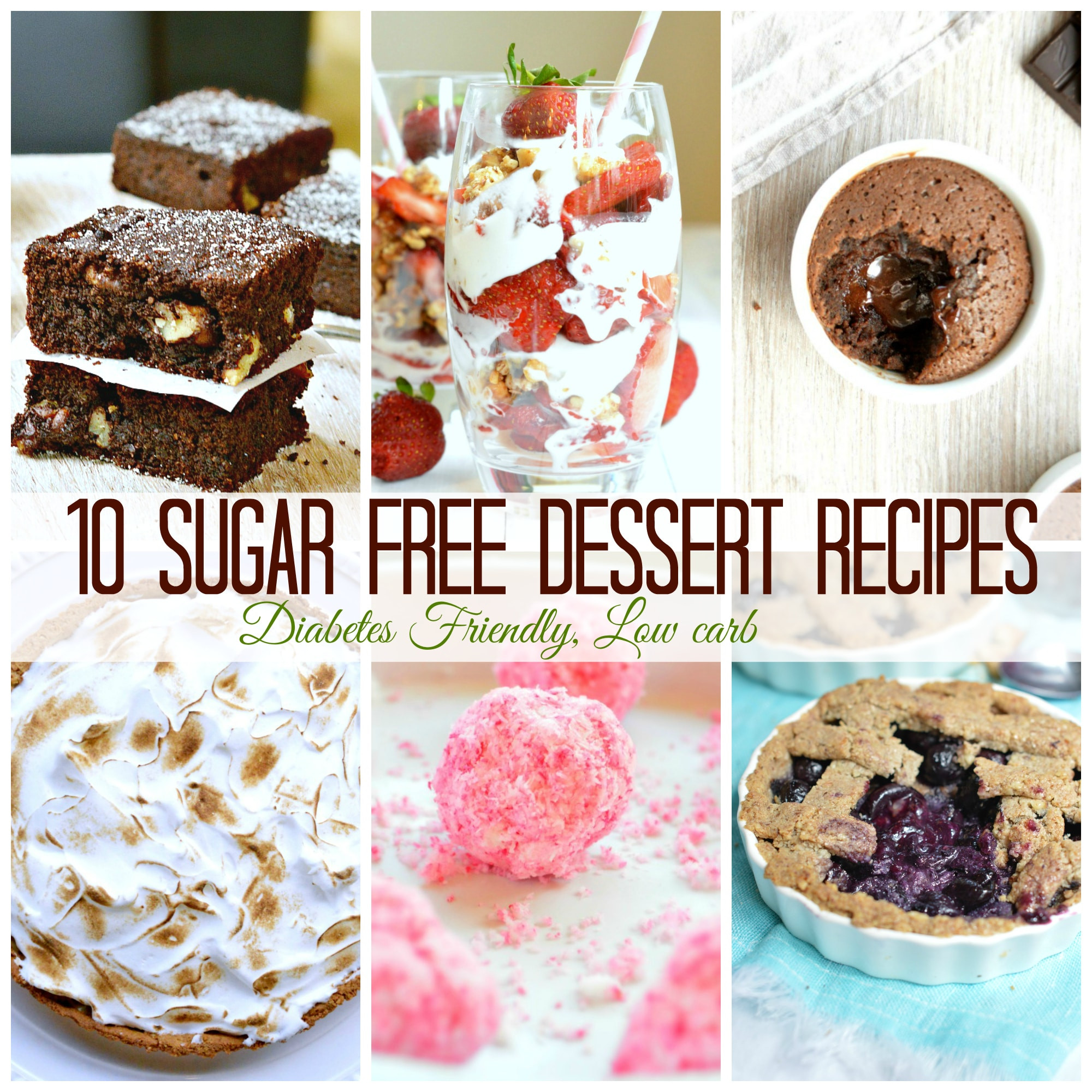 Diabetic Desserts Easy
 10 Sugar Free Dessert for diabetics SWEETASHONEY