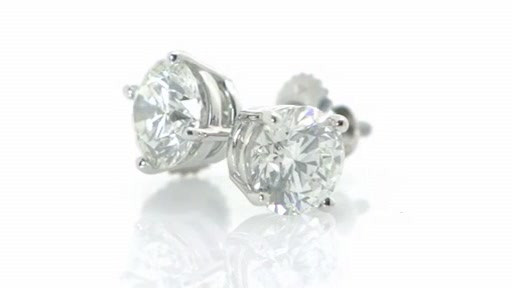 Diamond Earrings Studs Costco
 Diamond Stud Earrings Jewelry Video Gallery