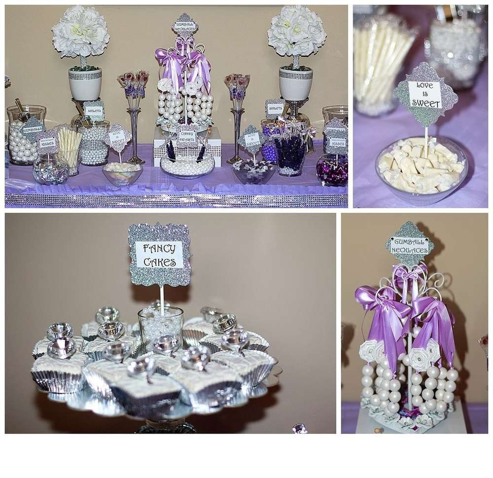 Diamonds And Pearls Wedding Theme
 Diamonds and Pearls Bridal Wedding Shower Party Ideas