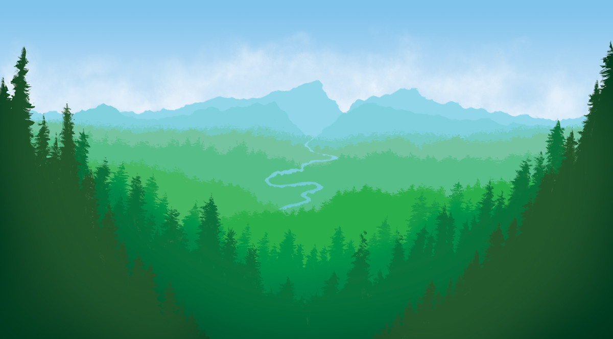 Digital Painting Landscape
 Paint a simple landscape