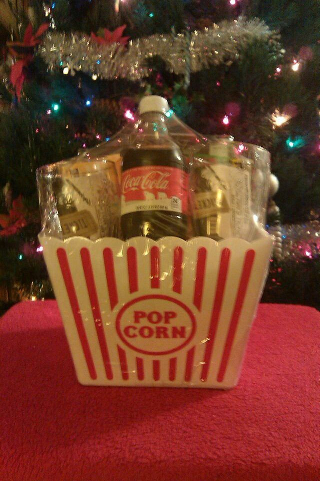 Dinner And A Movie Gift Basket Ideas
 Dinner and a Movie Basket