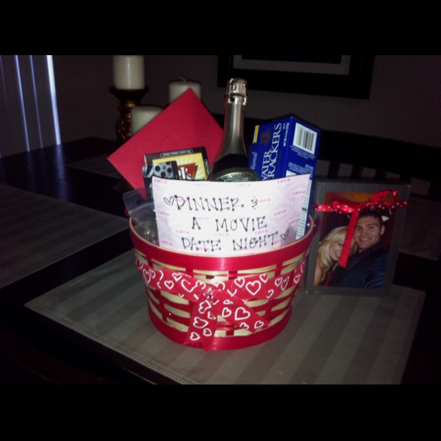 Dinner And A Movie Gift Basket Ideas
 37 best date night and couples t baskets images on