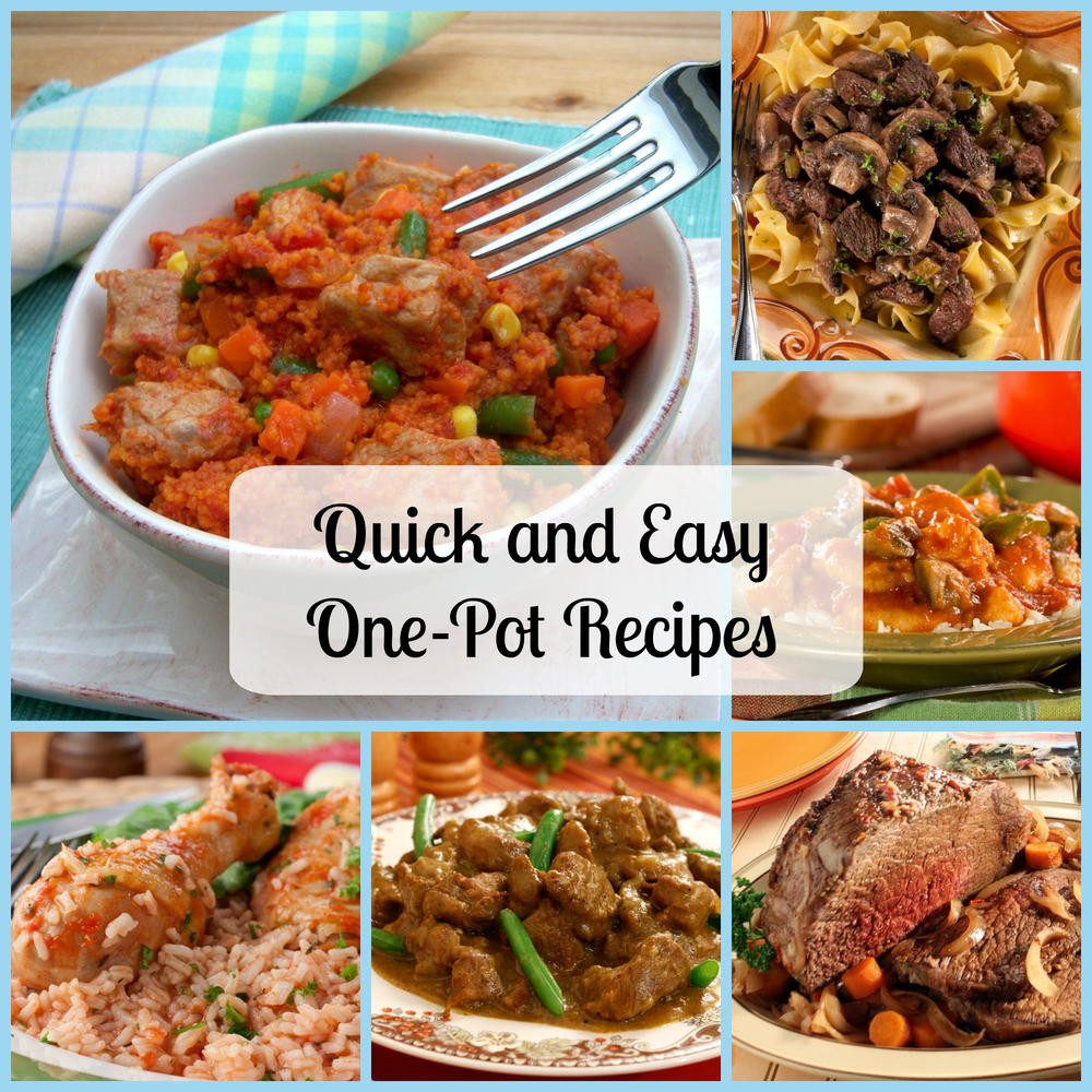 Dinner Ideas For One
 50 Quick and Easy e Pot Meals