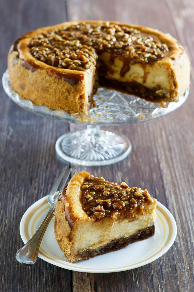 Dinner Party Desserts Ideas
 Pecan Pie Cheesecake Thanksgiving and Christmas Dessert