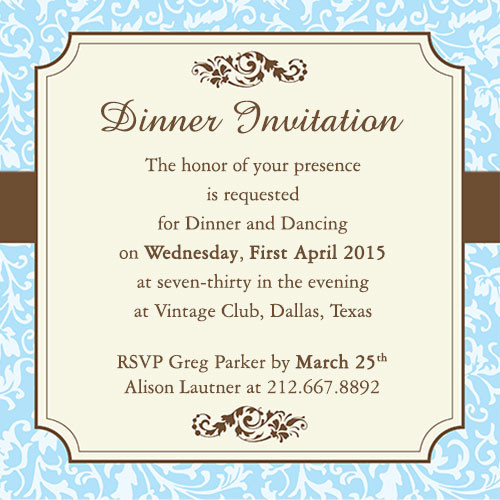 Dinner Party Invitation Ideas
 Fab Dinner Party Invitation Wording Examples You Can Use