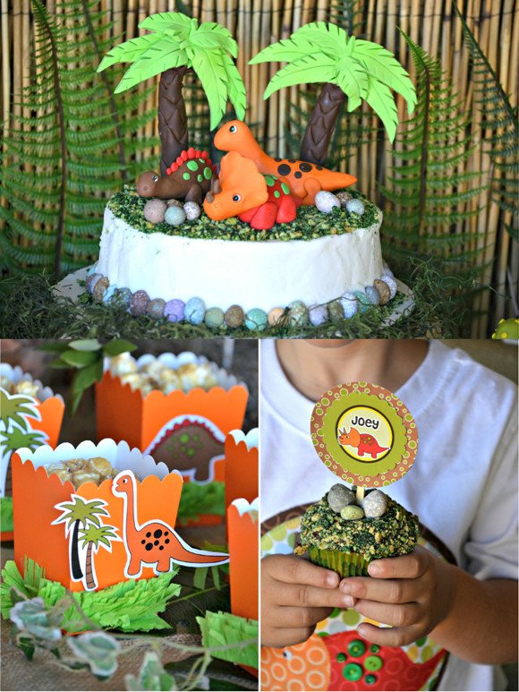 Dinosaur Birthday Party Decorations
 Dinosaur Birthday Party Printables Supplies