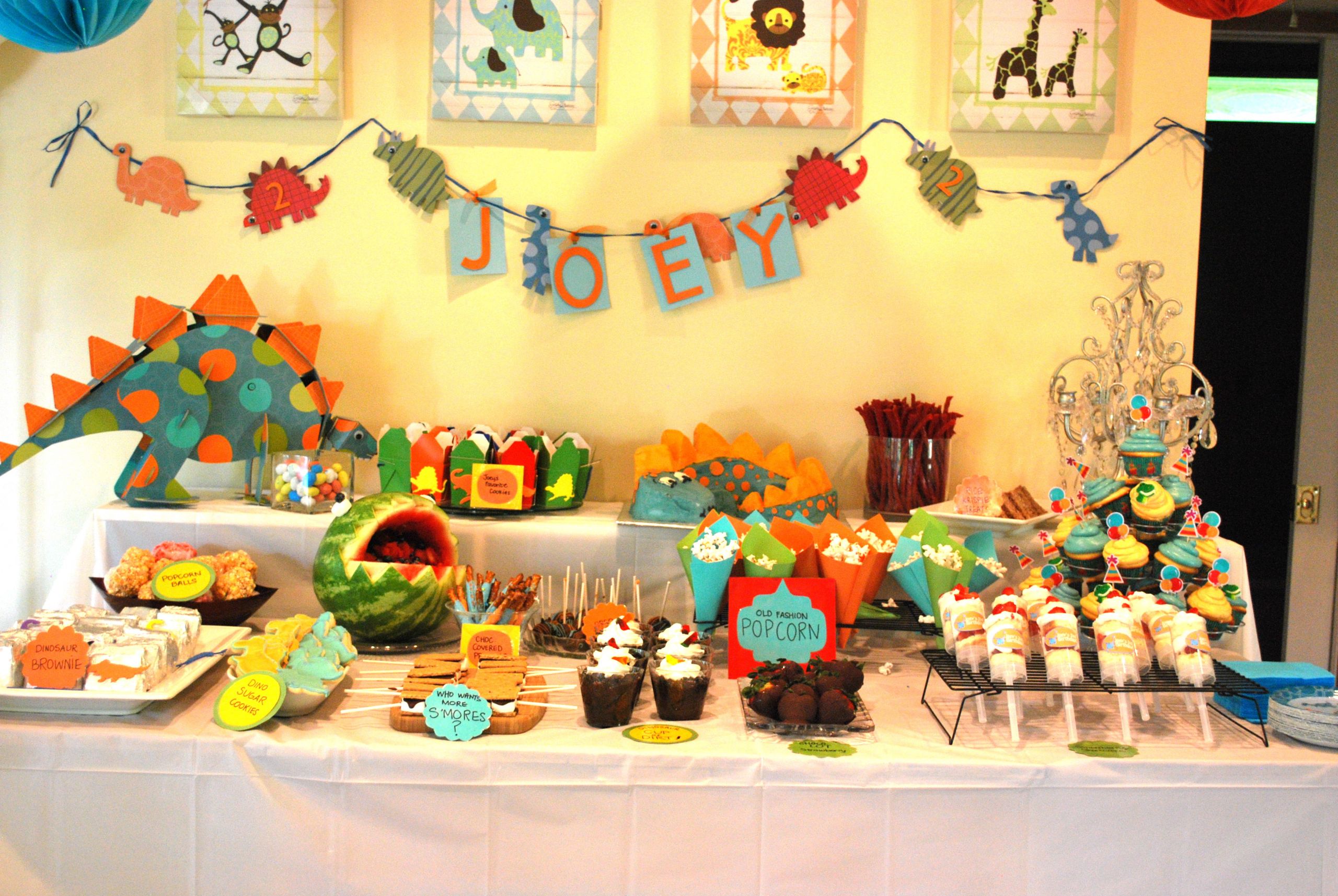 Dinosaur Birthday Party Decorations
 Dinosaur Themed Birthday Party