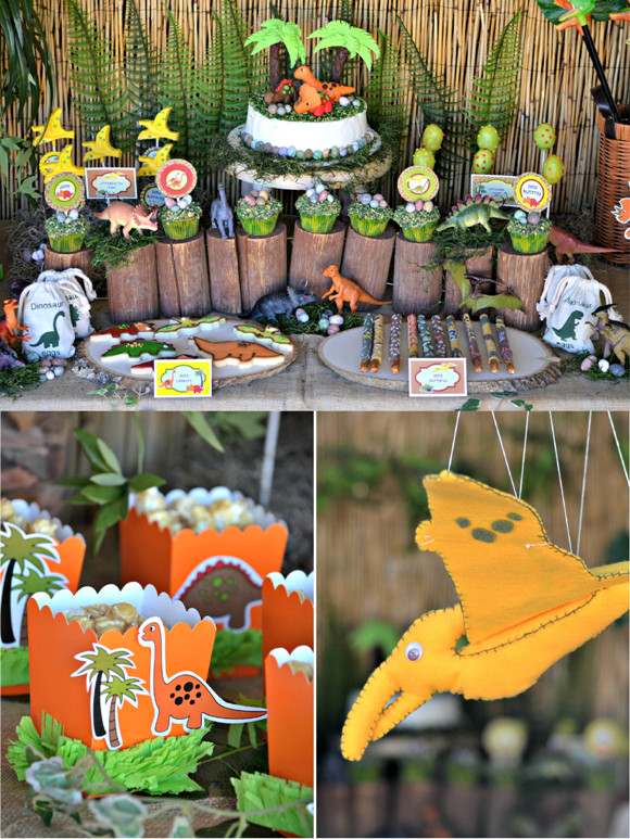 Dinosaur Birthday Party Decorations
 Dinosaur Birthday Party Ideas & Printables Party Ideas