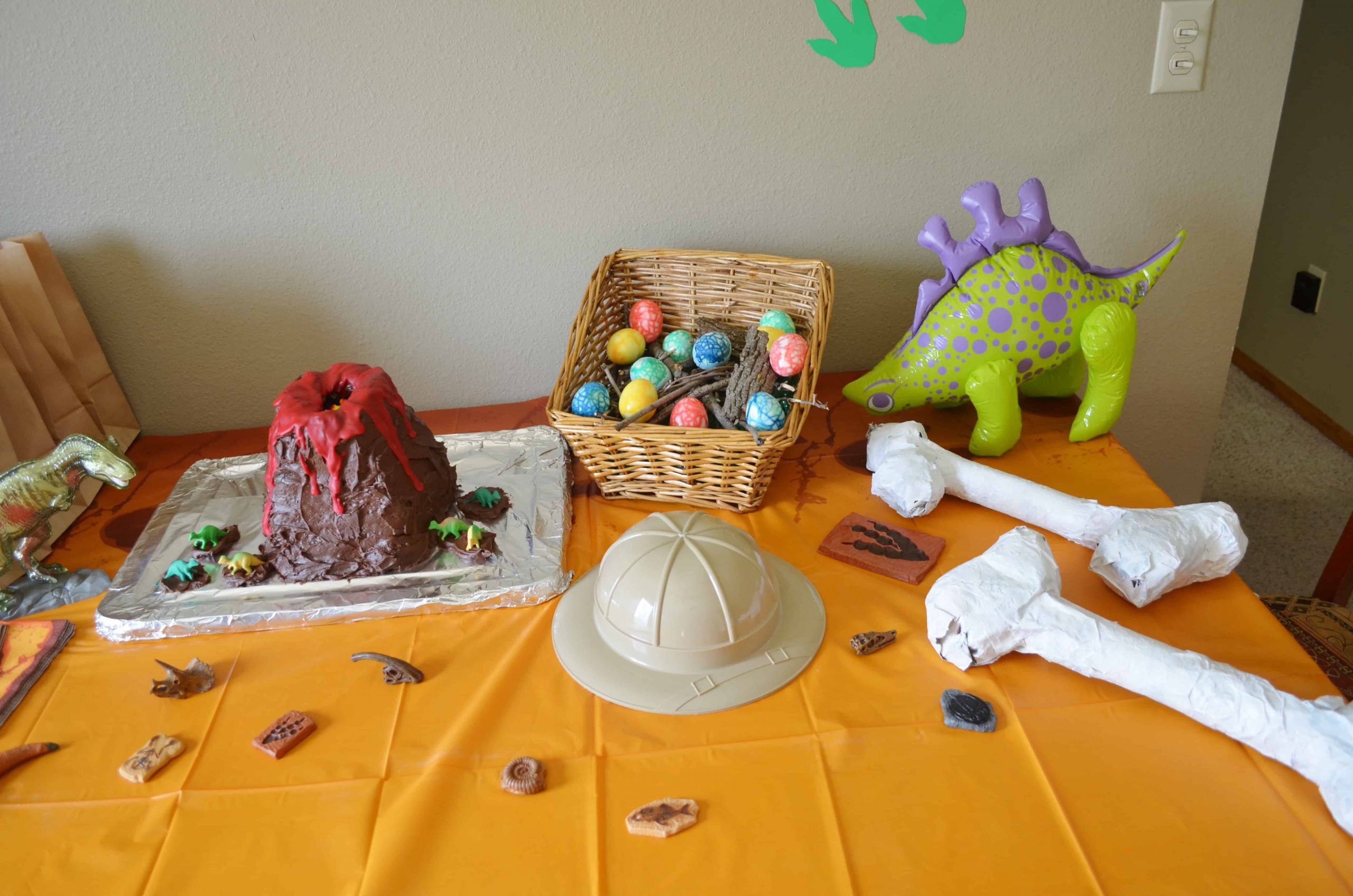 Dinosaur Birthday Party Decorations
 Fossil or Dinosaur Birthday Party Ideas on a Frugal Bud