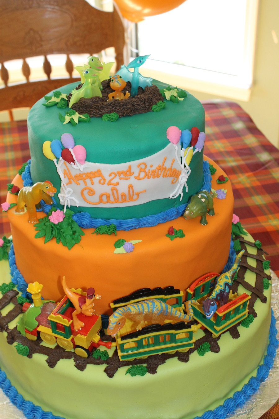 Dinosaur Train Birthday Cake
 Dinosaur Train Birthday Cake CakeCentral