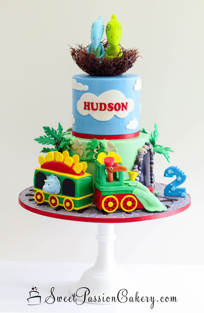 Dinosaur Train Birthday Cake
 Dinosaur Train Cake – Sweet Passion Cakery