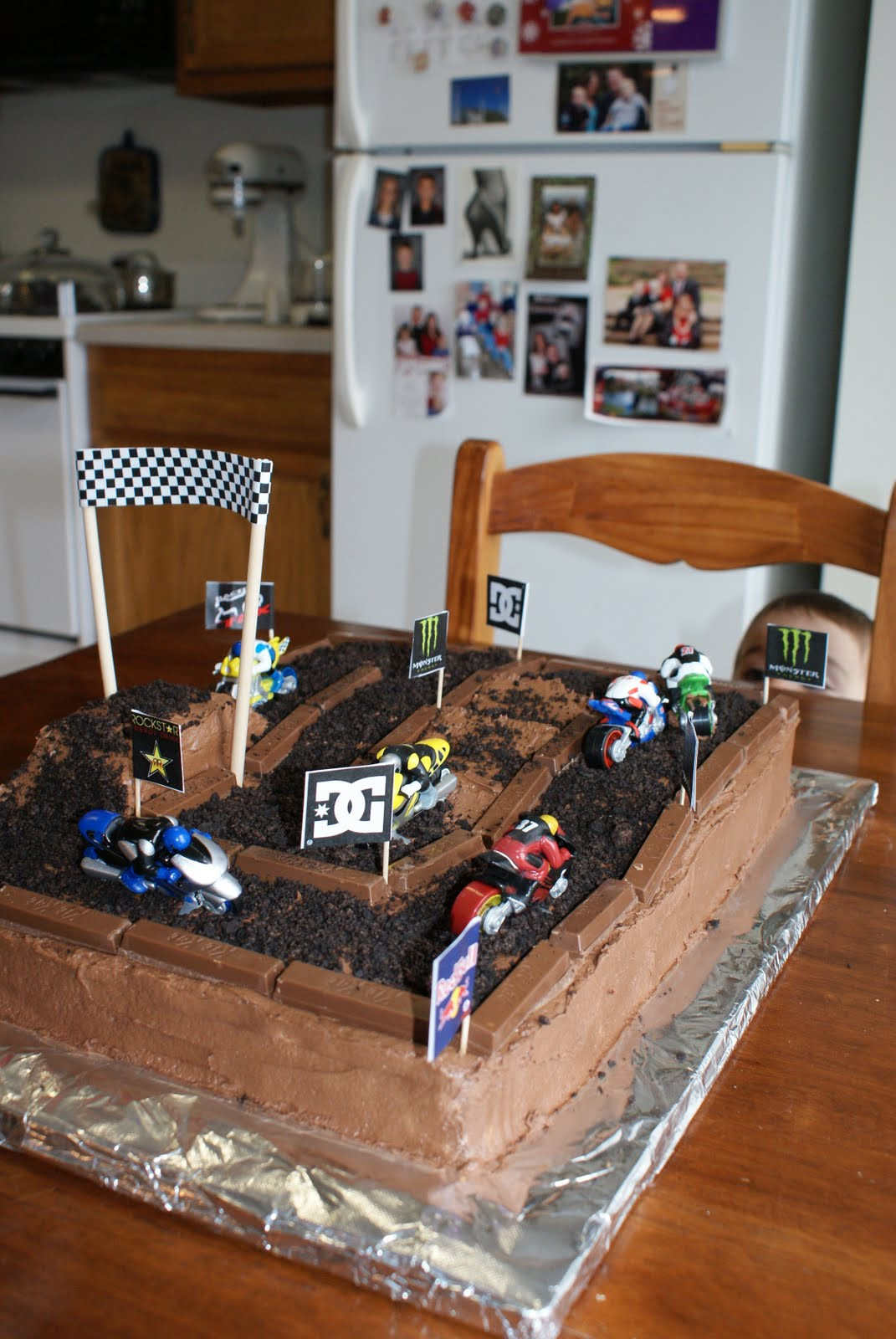 Dirt Bike Birthday Cake
 I Hold All The Cards Dirt Bike Cake