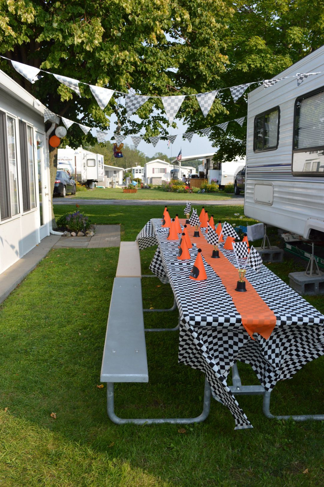 Dirt Bike Birthday Decorations
 Motocross dirt bike birthday party