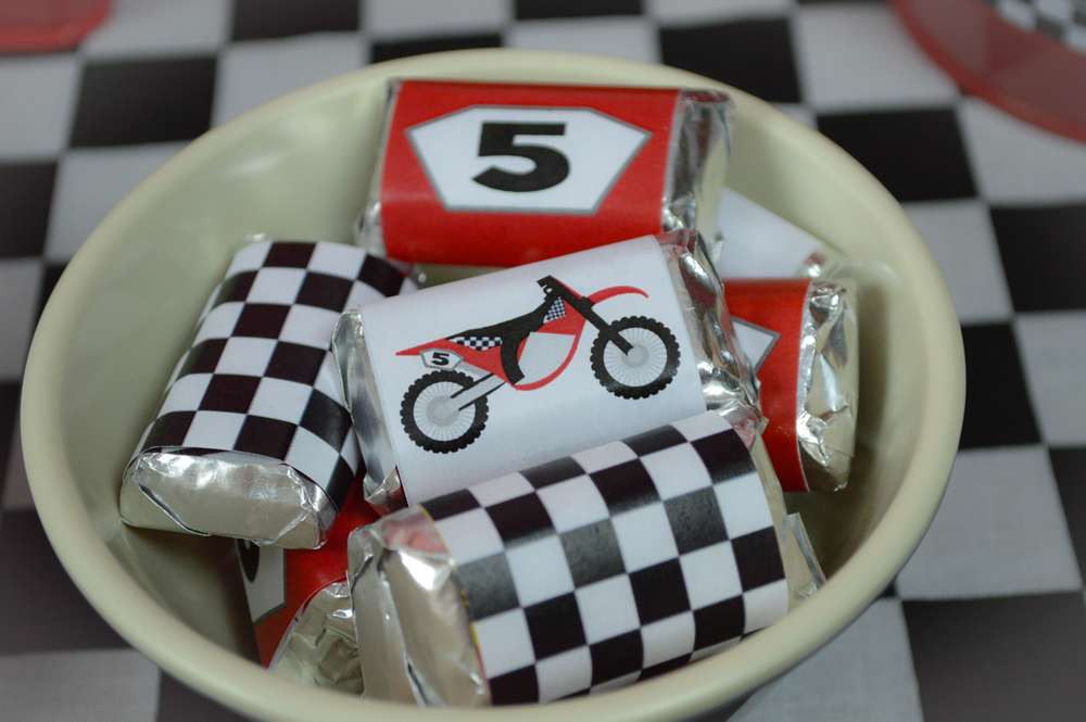 Dirt Bike Birthday Decorations
 Motorcycle MX Dirt Bike Birthday Party Ideas