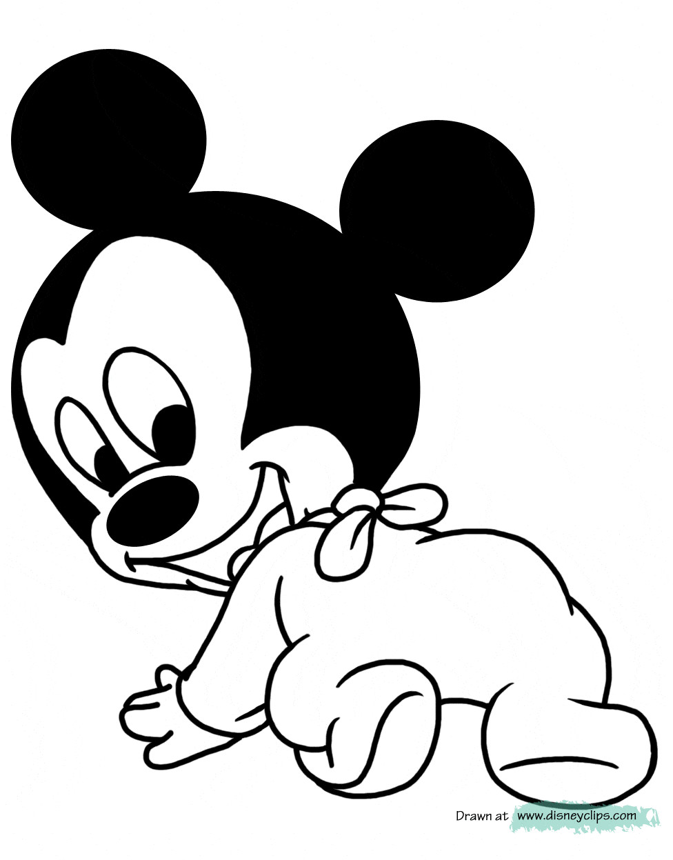 Disney Baby Coloring Pages
 Disney Babies Coloring Pages