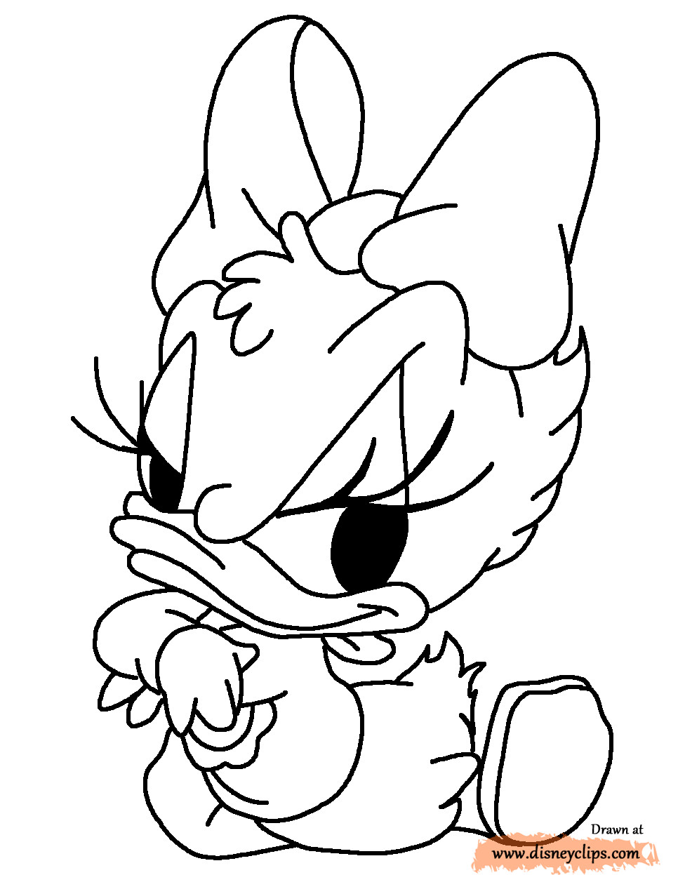 Disney Baby Coloring Pages
 Disney Babies Coloring Pages