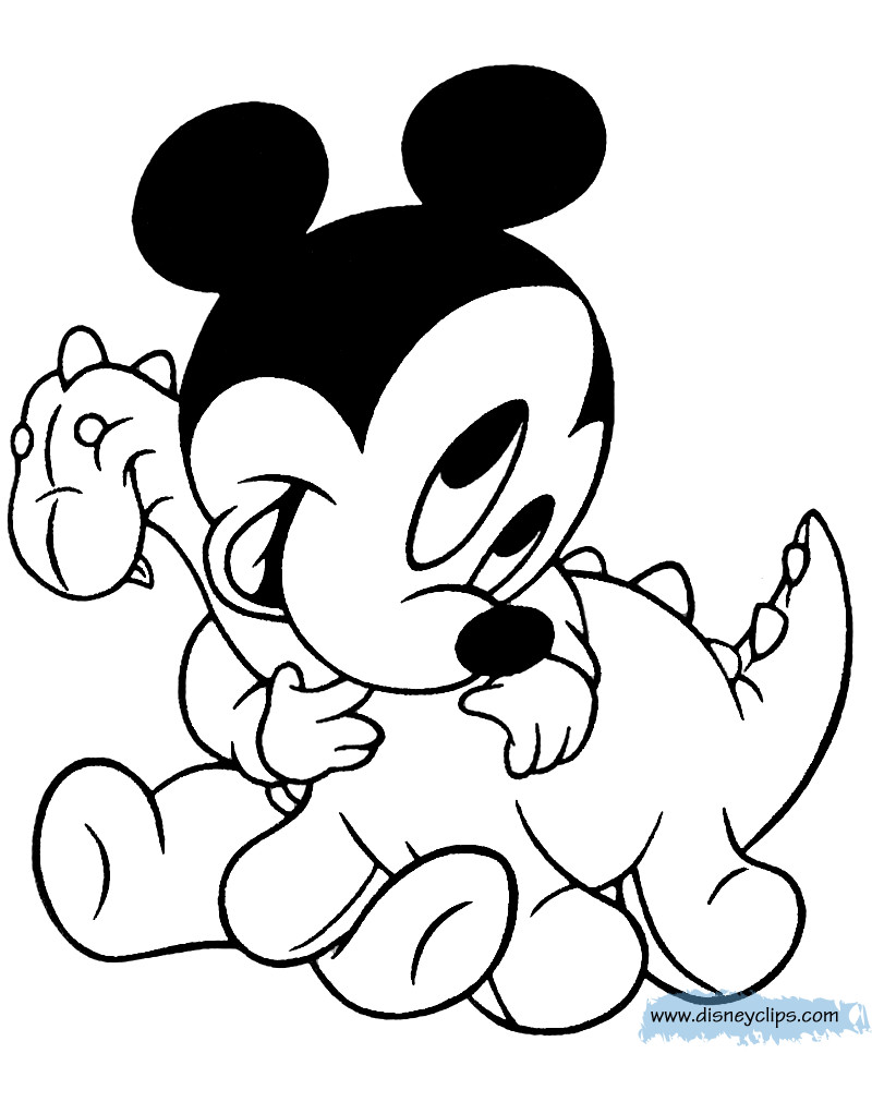 Disney Baby Coloring Pages
 Disney Babies Coloring Pages