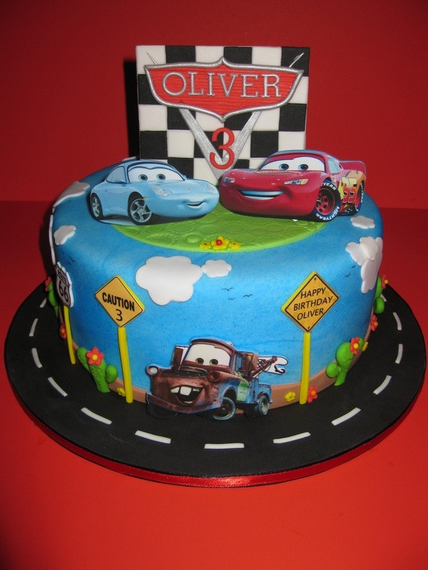 Disney Cars Birthday Cake
 Disney Pixar Car s Birthday Cake