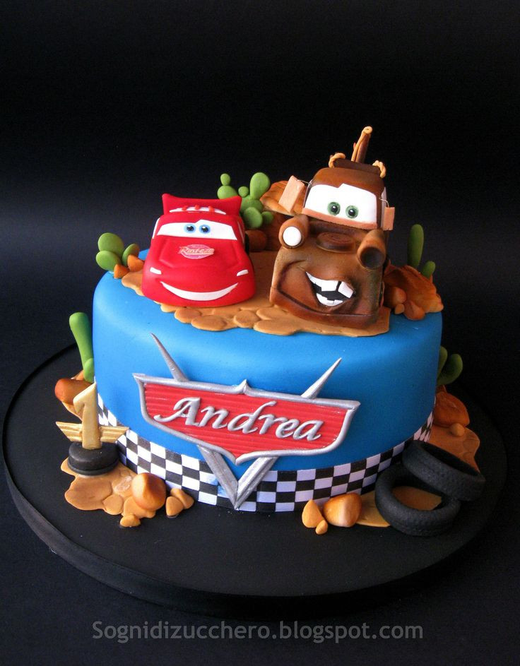 Disney Cars Birthday Cake
 17 Best images about Disney Cars Cake Ideas on Pinterest