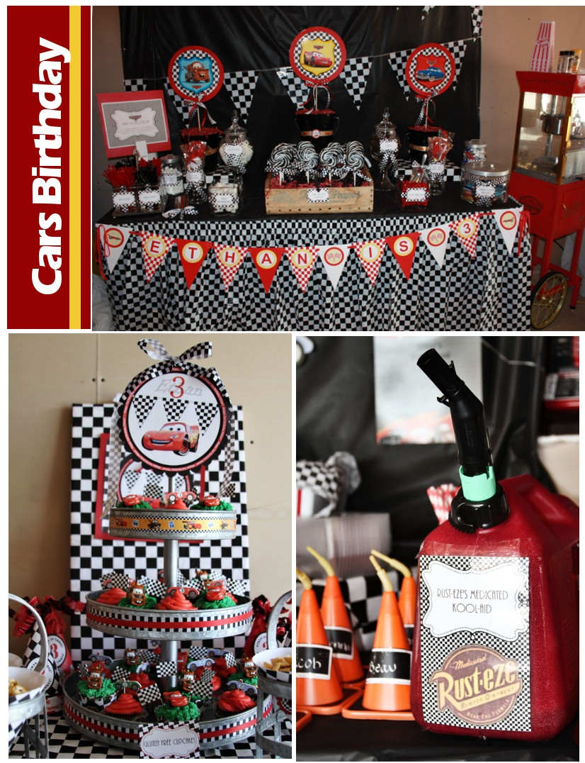 Disney Cars Birthday Decorations
 Disney Cars Birthday Party