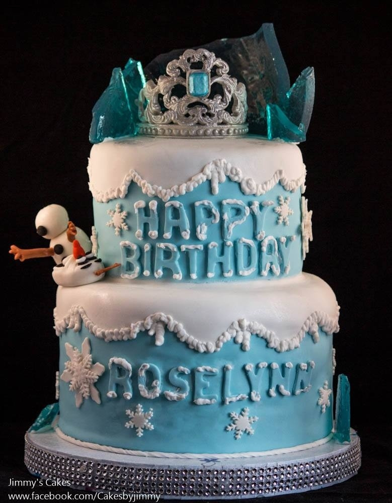 Disney Frozen Birthday Cake
 Disney Frozen Birthday Cake CakeCentral