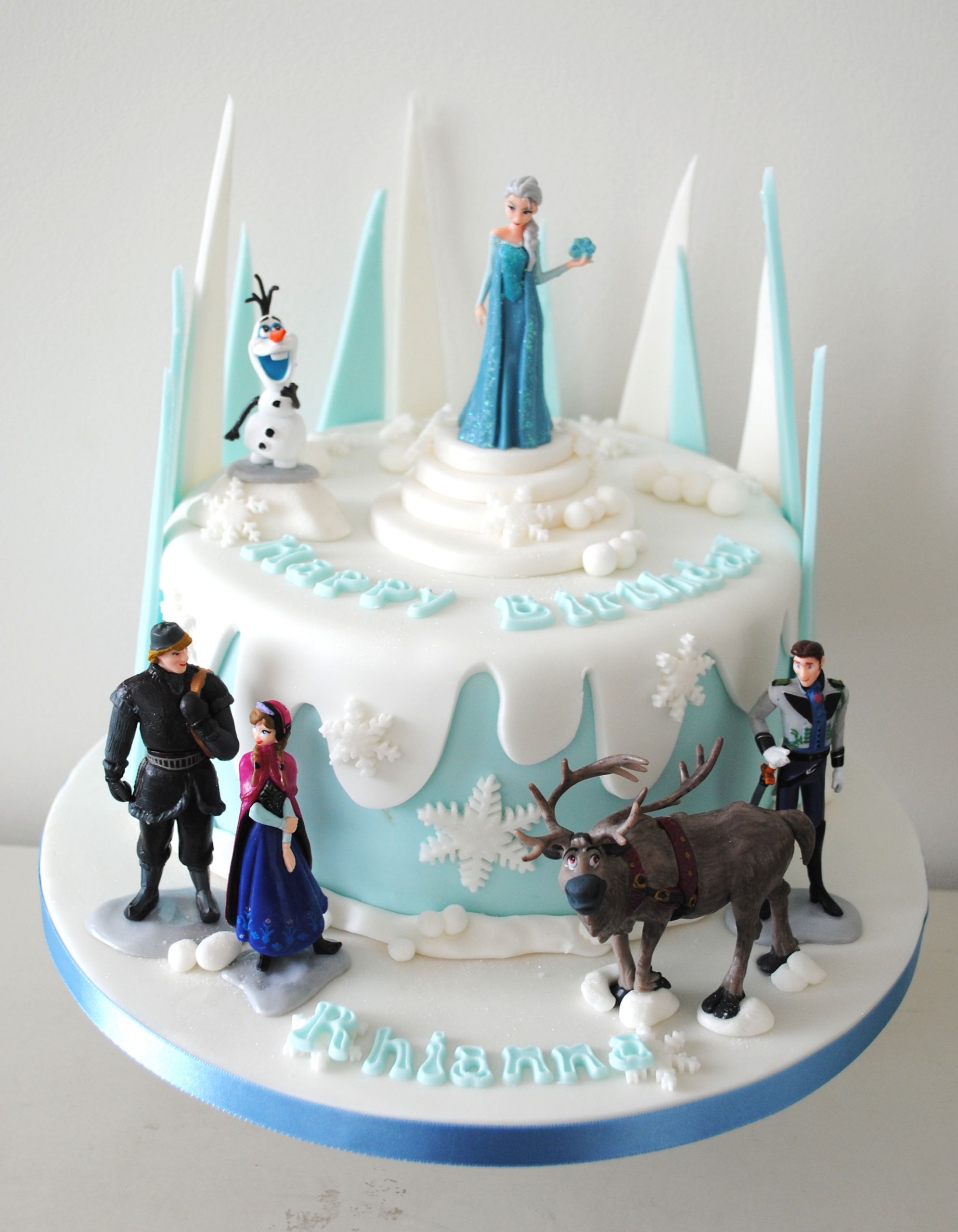 Disney Frozen Birthday Cake
 Disney Frozen birthday cake