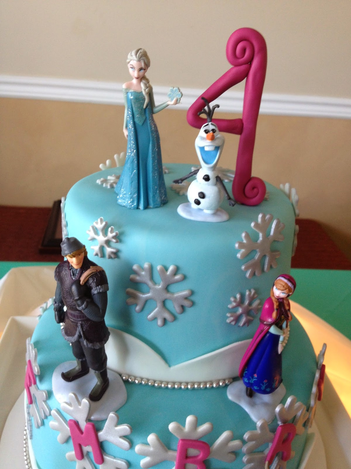 Disney Frozen Birthday Cake
 Sugar Love Cake Design March 2014