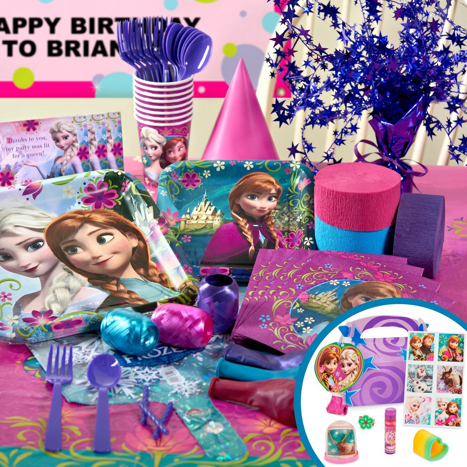 Disney Frozen Birthday Party Ideas
 Frozen birthday party supplies Disney s Frozen birthday