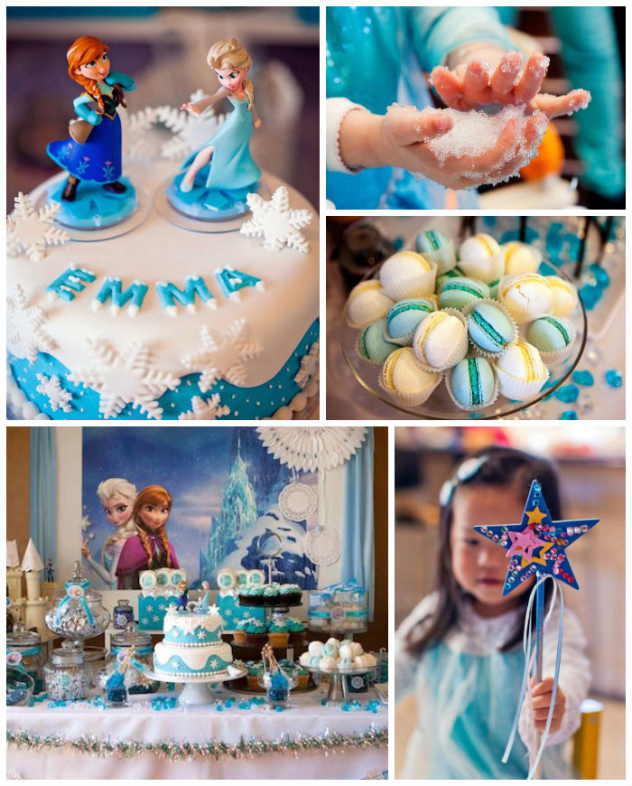 Disney Frozen Birthday Party Ideas
 Kara s Party Ideas Disney s Frozen 3rd birthday party via