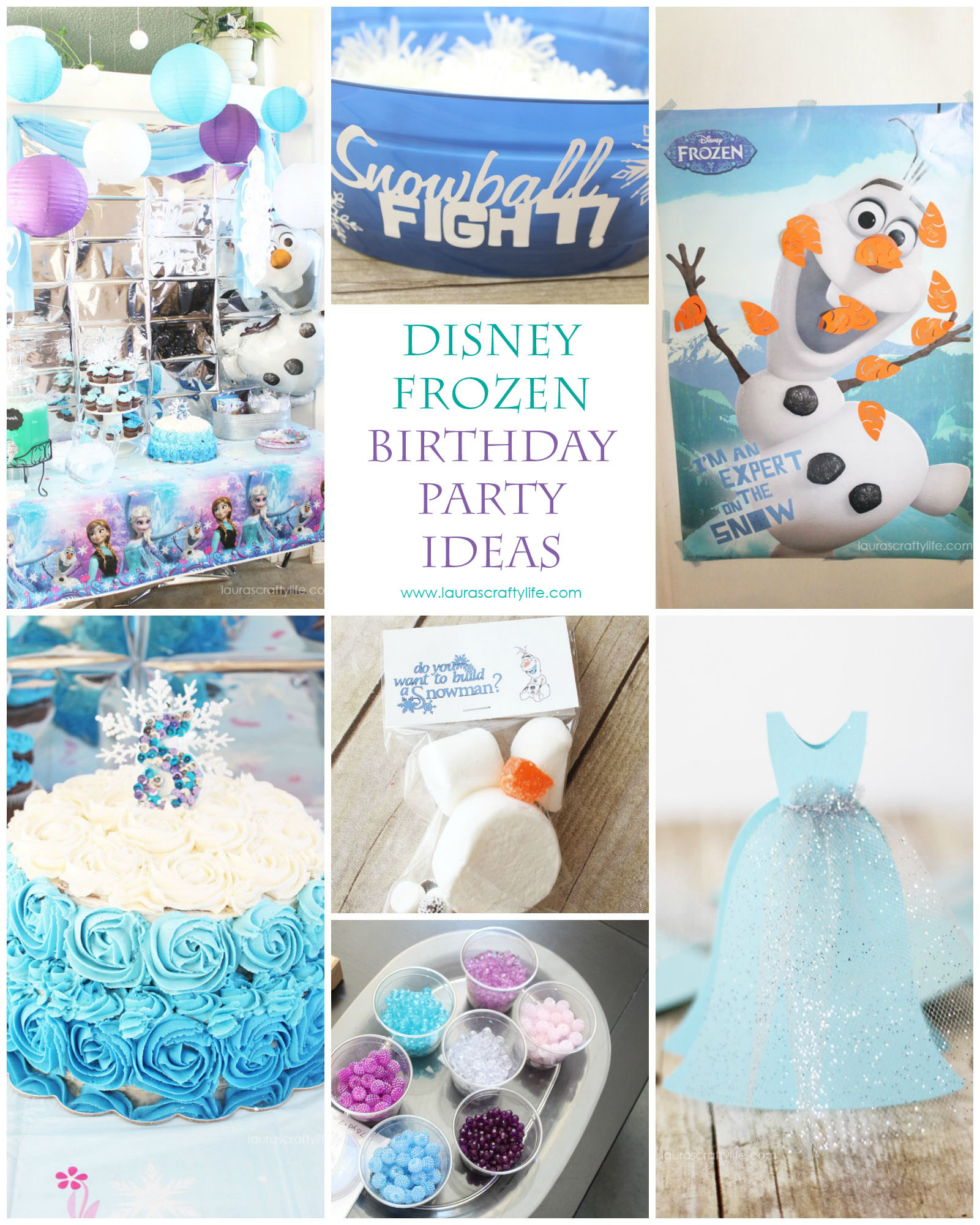 Disney Frozen Birthday Party Ideas
 Disney Frozen Birthday Party Laura s Crafty Life