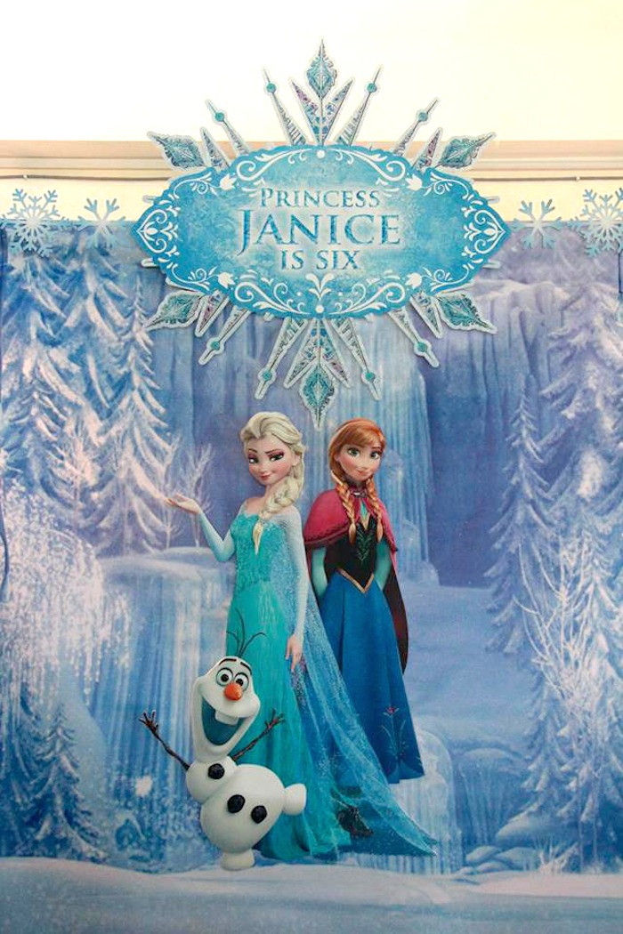 Disney Frozen Birthday Party Ideas
 Kara s Party Ideas Disney s Frozen Themed Birthday Party