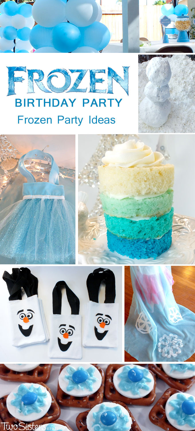 Disney Frozen Birthday Party Ideas
 Disney Frozen Party Ideas Two Sisters