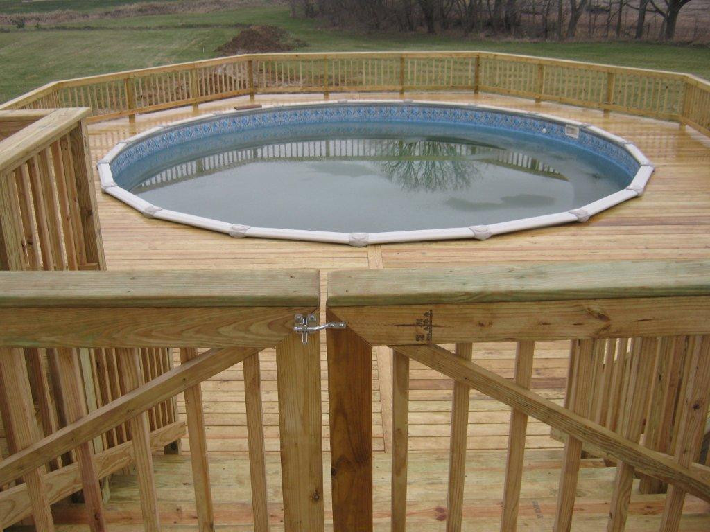 Diy Above Ground Pool Deck
 Have Archadeck of Ft Wayne build your pool deck