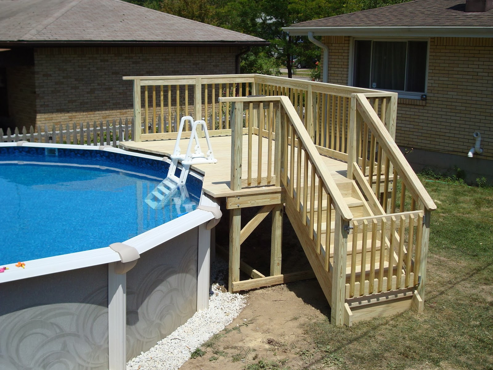 Diy Above Ground Pool Deck
 currydecks