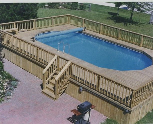 Diy Above Ground Pool Deck
 Pinterest Discover and save creative ideas