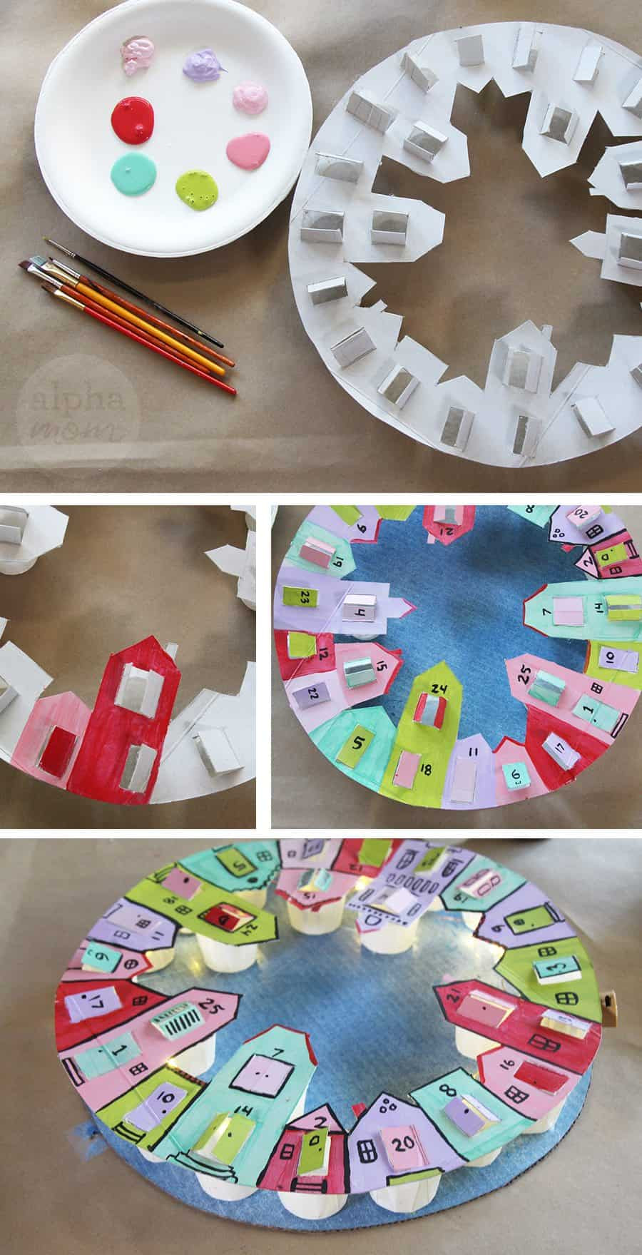 DIY Advent Calendar For Kids
 DIY Advent Calendar Wreath for Kids