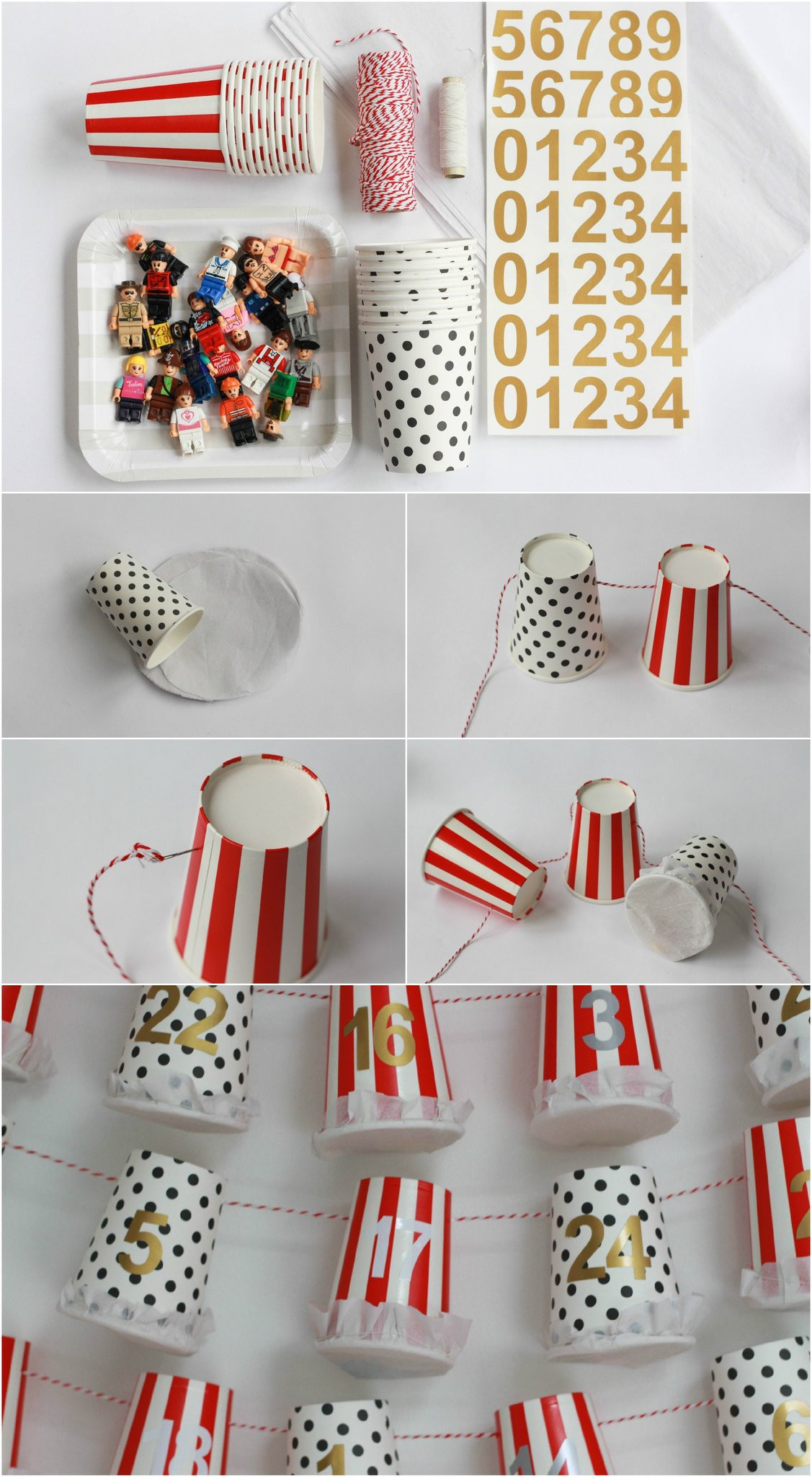 DIY Advent Calendar For Kids
 DIY Advent Calendar Tutorial Paper Cup Advent Pretty