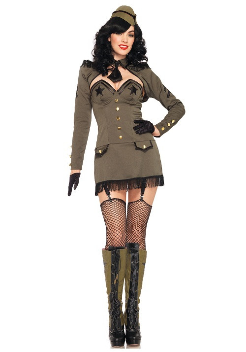 DIY Army Girl Costume
 Army Costumes for Men Women Kids