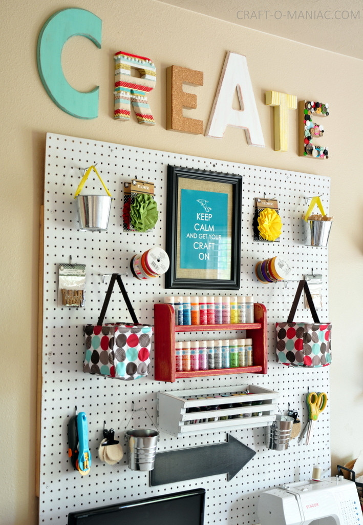 DIY Art Supply Organizer
 30 DIY Storage Ideas For Your Art and Crafts Supplies