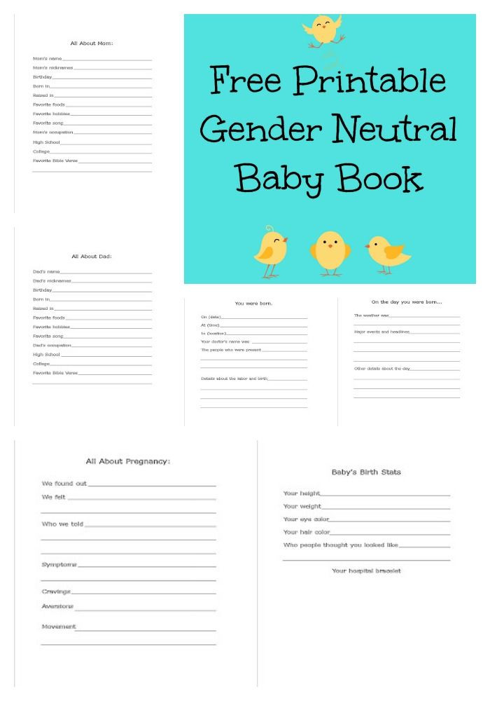 Diy Baby Book Pages
 UPDATE Our Homemade Baby Book With Free Printables