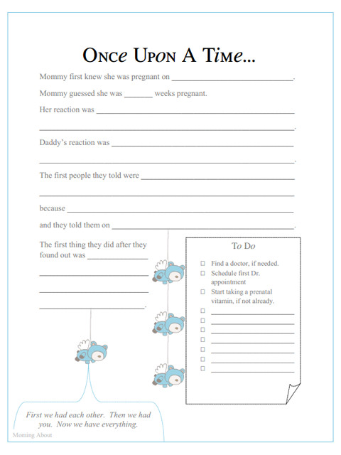 Diy Baby Book Pages
 Guest Blogger Amanda – Free Printable Baby Book Pages